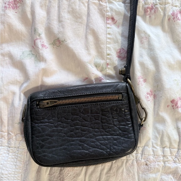 Alexander Wang Black Textured Satchel
